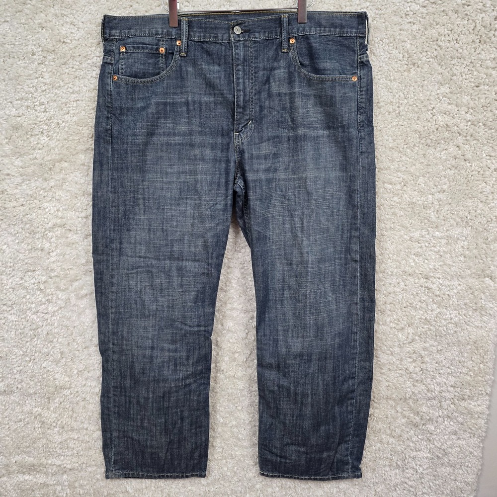 Levi's 569‎ Mens Loose Fit Medium Wash Jeans Size 38x30 Casual Classic Denim
